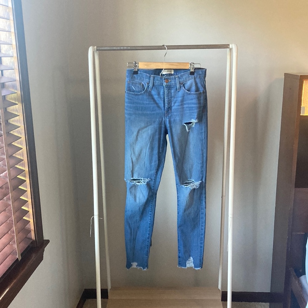 Madewell jeans! Size 28, 9inch high rise skinny.